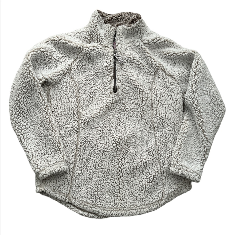Womens Quarter Zip Sherpa